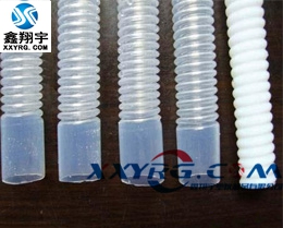 XY-0504耐高溫耐（nài）強酸套聚四（sì）氟乙烯PTFE FEP鐵氟龍波紋軟管